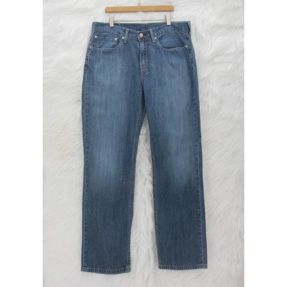 Levi Strauss & Co 514 Straight Leg Denim Jeans 33W 30L 100% Cotton Classic #229